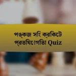 পঙ্কজ সিং ক্রিকেট প্রতিযোগিতা Quiz